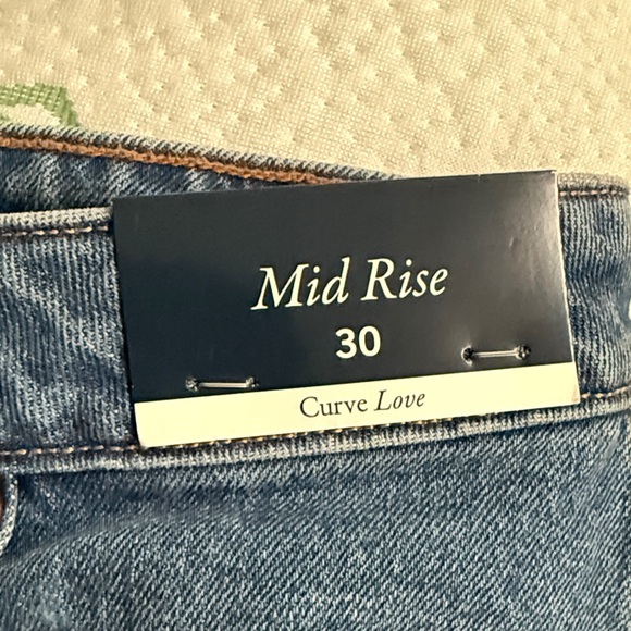 Abercrombie & Fitch Blue Boyfriend Jeans - Picture 2 of 5